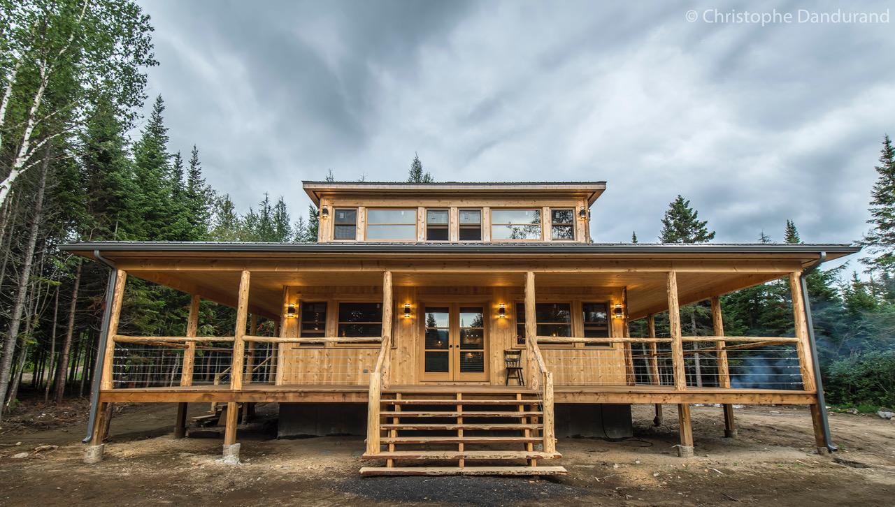 Chalet Tao Par Les Chalets Spa Canada La Malbaie Eksteriør bilde